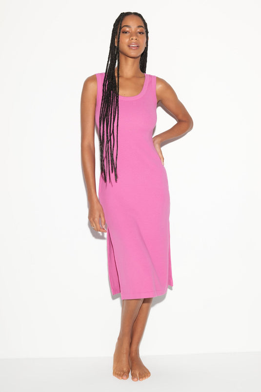 Camille Rib Midi Dress