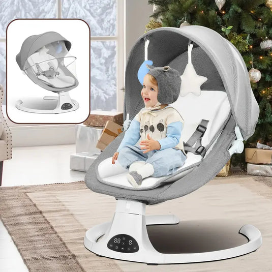 BABY Baby Swing Chair & Rocking Chair with Swing Timer