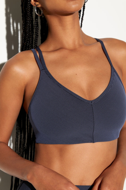 Mercury 2-Tone Longline Bra